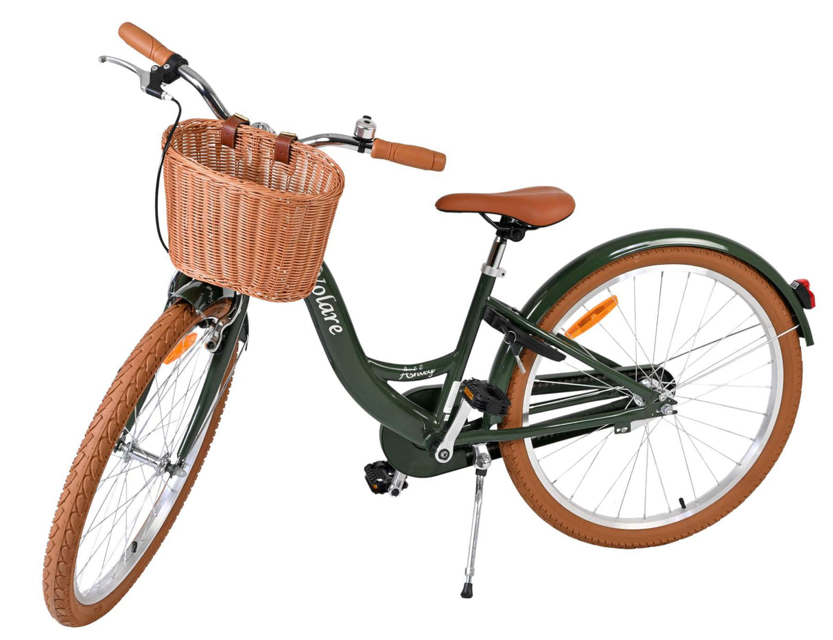 Volare ashley kinderfiets - meisjes - 24 inch - groen