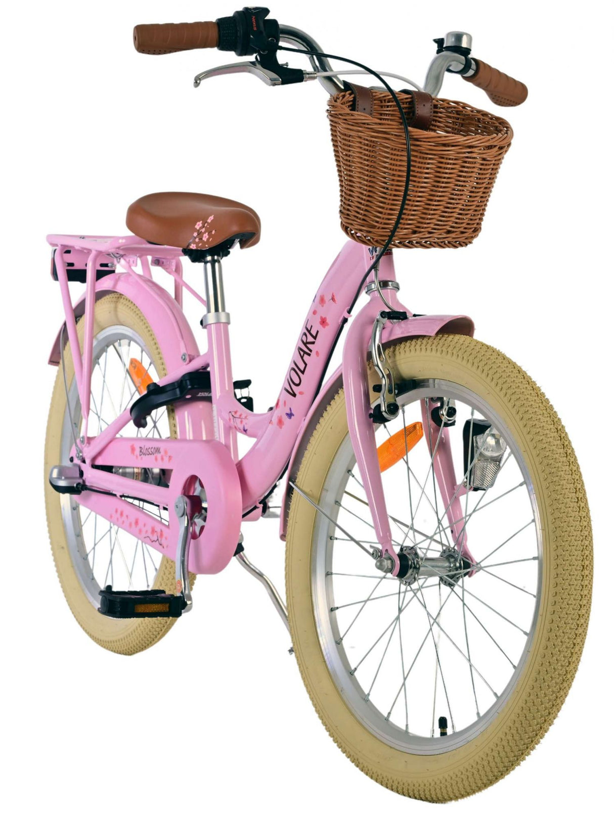 Volare blossom kinderfiets - meisjes - 20 inch - roze - nexus 3