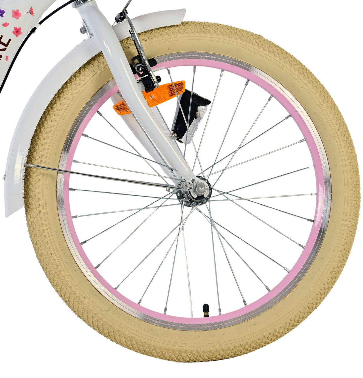 Volare blossom kinderfiets - meisjes - 20 inch - wit - nexus 3