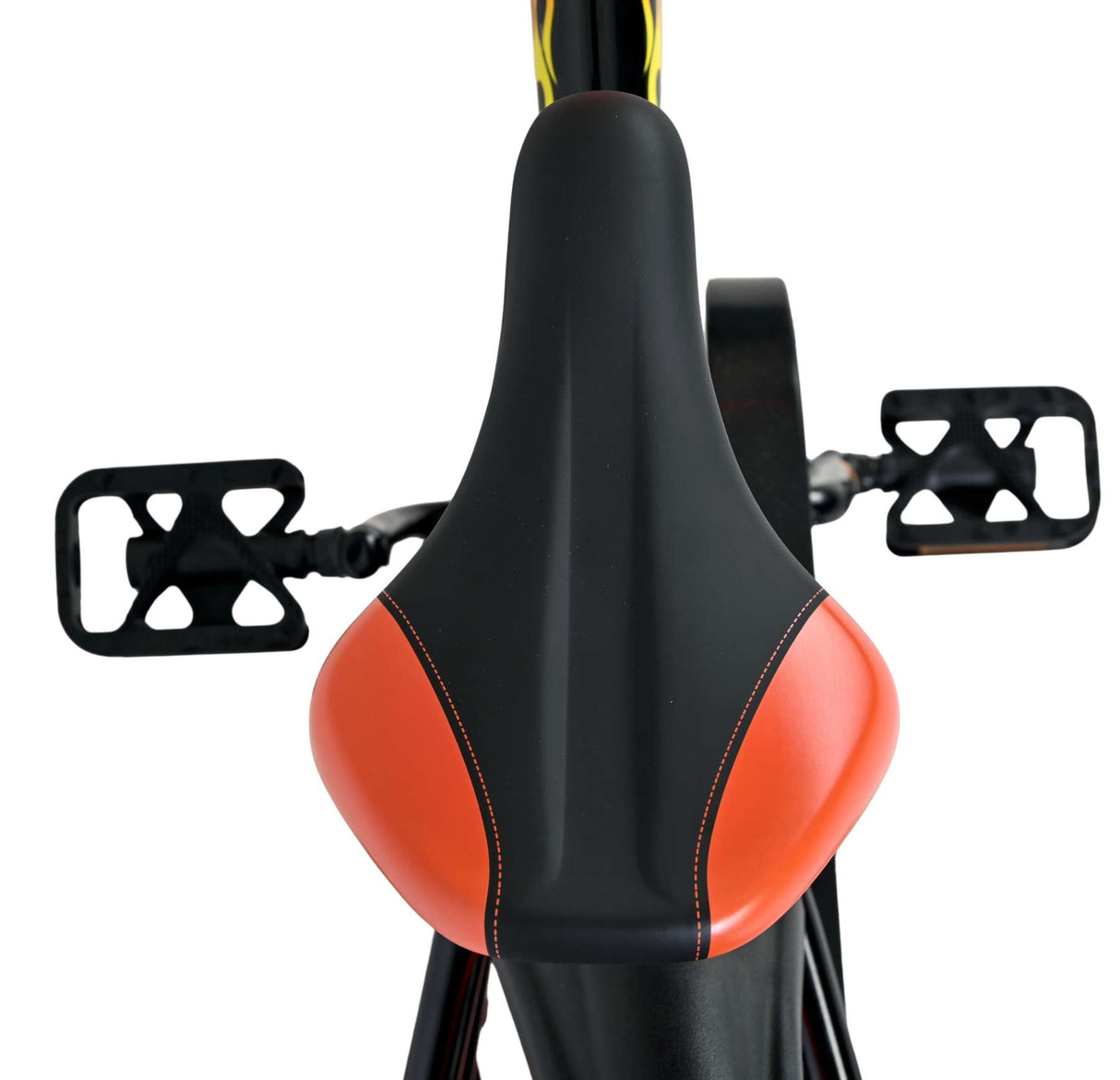 Volare strike kinderfiets - jongens - 14 inch - zwart oranje
