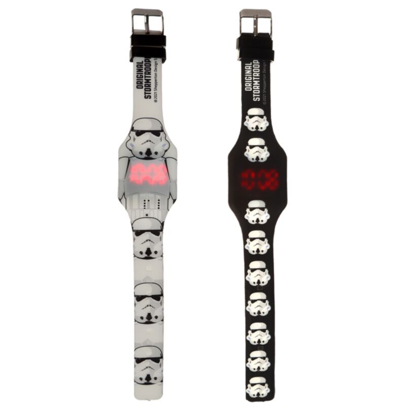 The original stormtrooper digitaal siliconen horloge