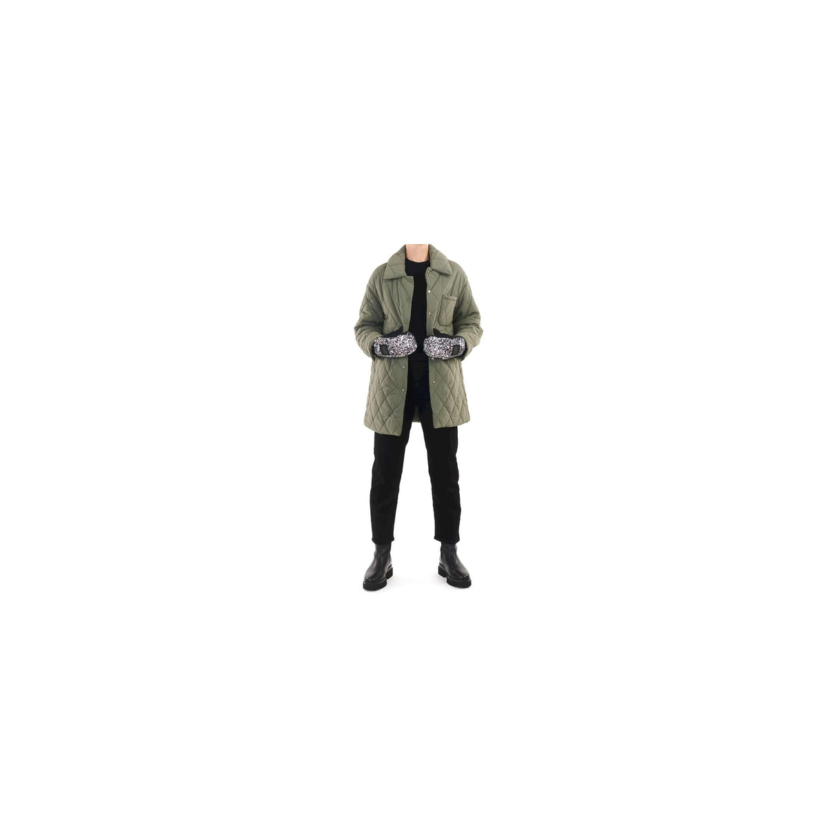 Weathergoods sweden reflecterende wanten luna splatter m l