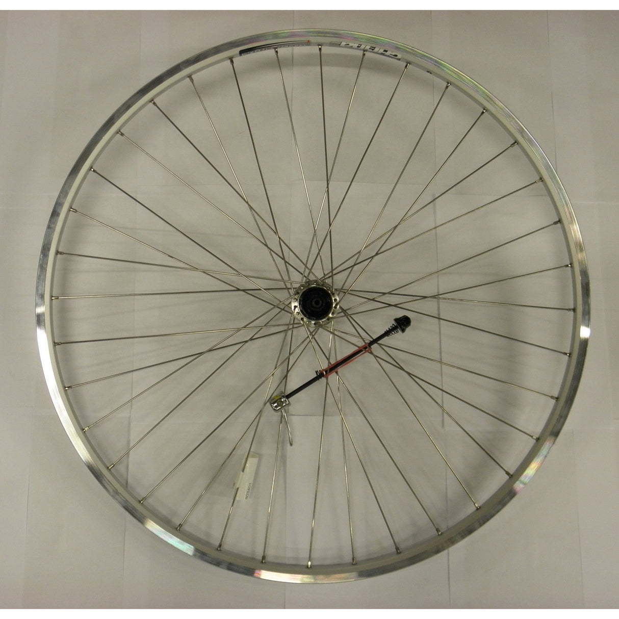 achterwiel Ryde Chrina 28 inch 7V 36G velgrem zilver