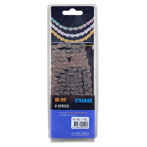 Xtrabike ketting 9v nc 116l