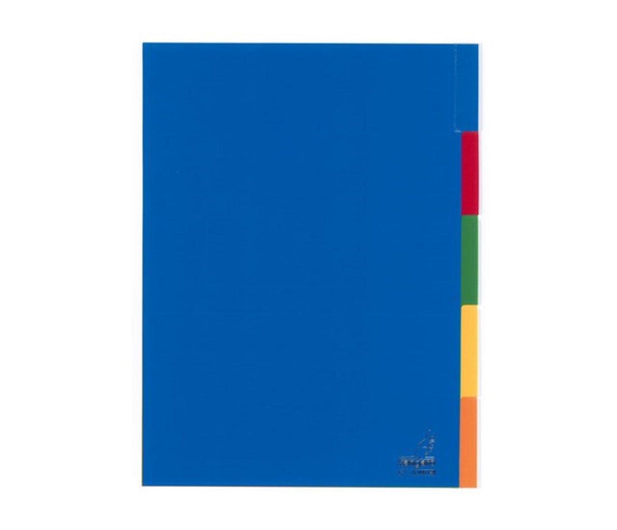 Kangaro tabblad a4 venster pp 120 micron assorti 23-gaats 5-delig
