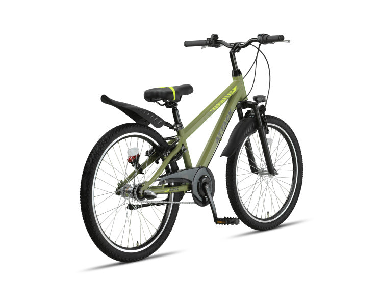Altec attack mtb 24 inch jongens 3v v-brakes legergroen