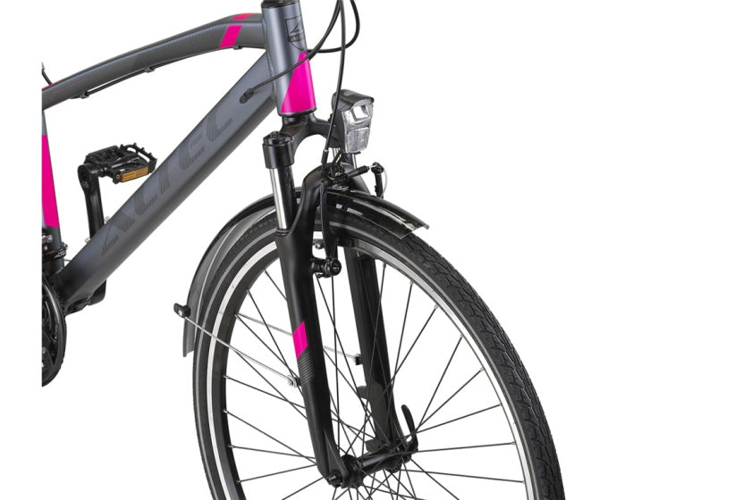 Altec legarda 28 inch 49 cm dames 24v v-brakes antraciet