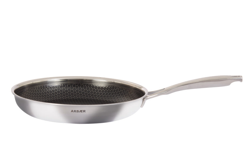 Arbaer koekenpan inductie ø 28 cm met honingraat anti-aanbaklaag