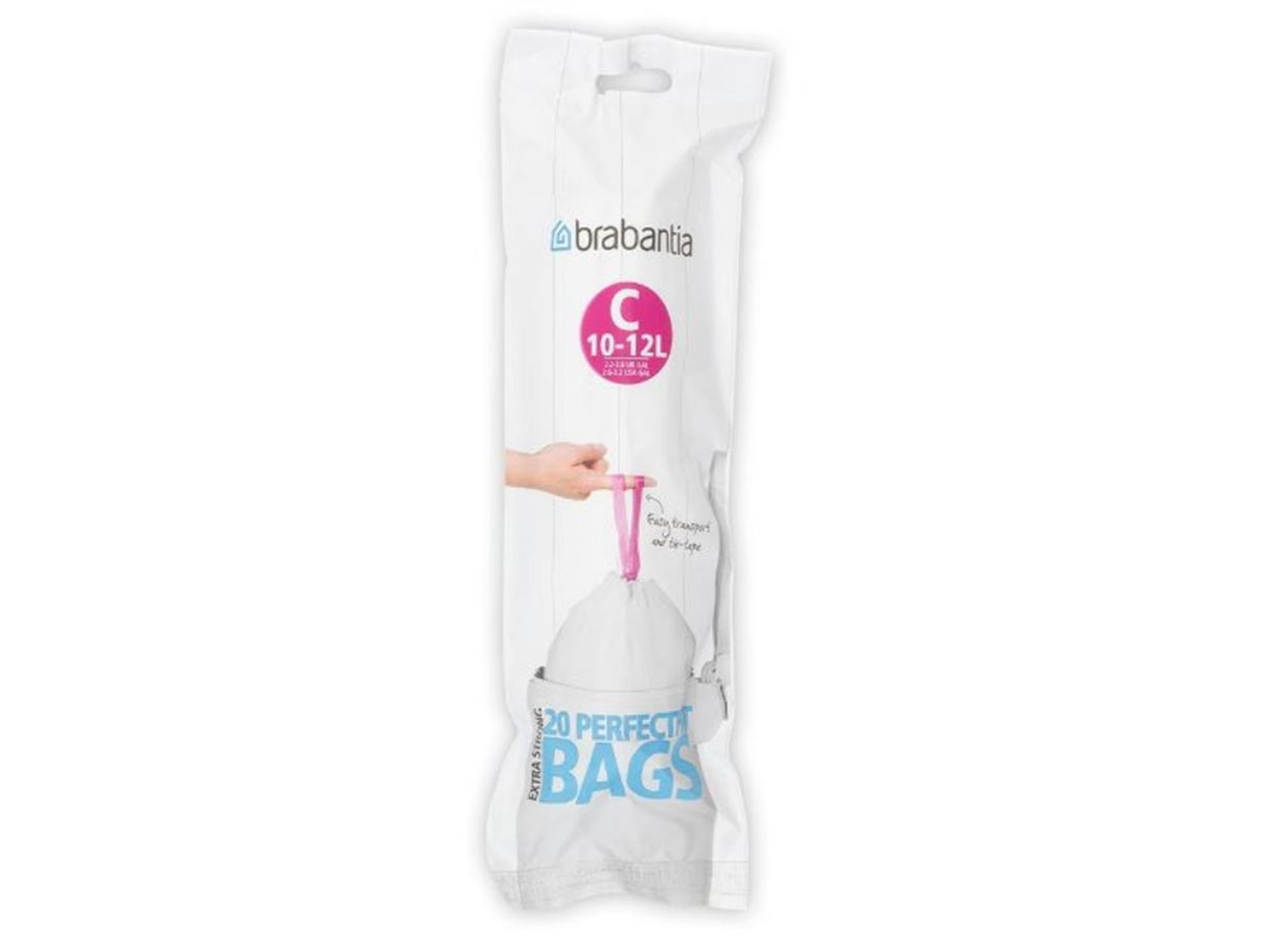 Brabantia afvalzak c 10-12 ltr 20 zakken
