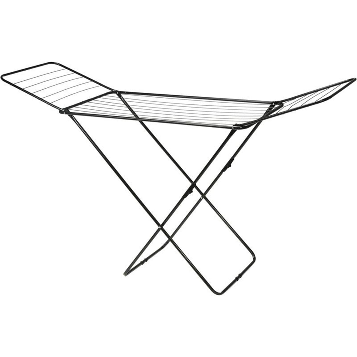 Ultra clean droogrek metaal 18m zwart 180x55x108cm