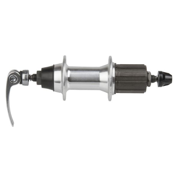 Tormino achternaaf 36 gaats - holle as - 135 mm inbouwbreedte - zilver