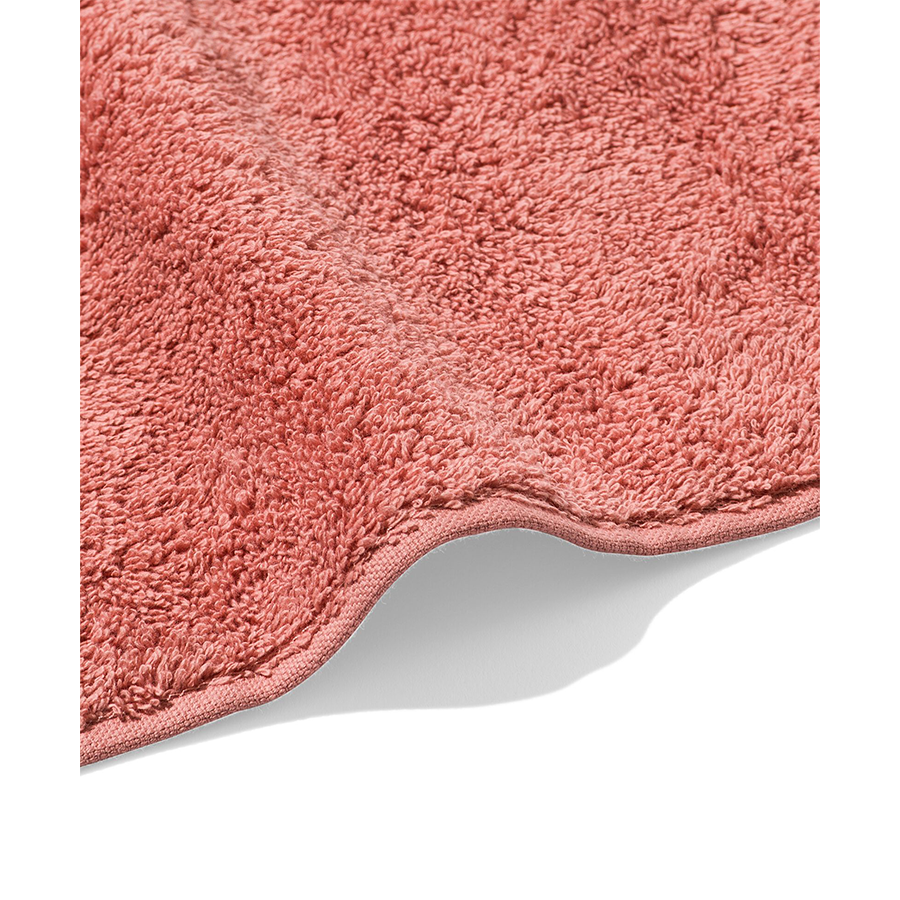 Badhanddoek roze 60x110cm 2 stuks