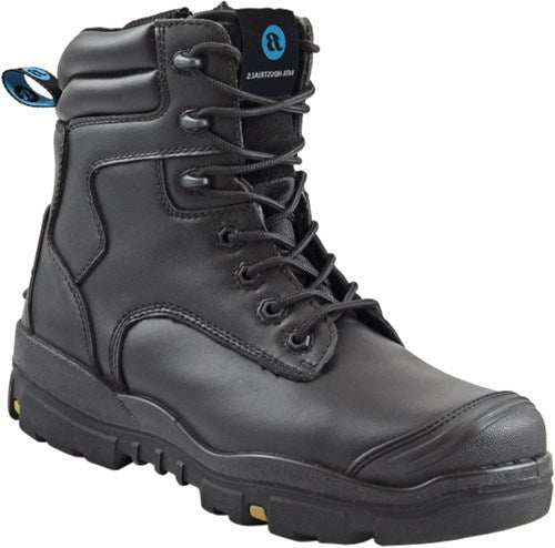 Bata werkschoen longreach zip xw s3 + kn black | zwart (xw) | maat 40 - 00.017.099.40
