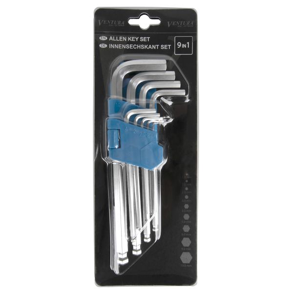Ventura 9 in 1 allen key set