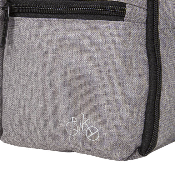 Bike drops stuurtas met schouderhengsel nylon 3l grijs