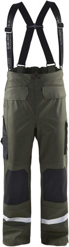 Blåkläder regenbroek level 2 13052003 | army groen | maat xl - 7330509570784