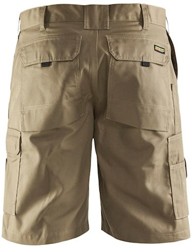 Blåkläder short 14471800 | khaki | maat 42 - 7330509307113