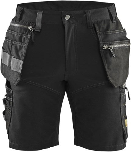 Blåkläder short met stretch 15981860 | zwart | maat 58 - 7330509838549