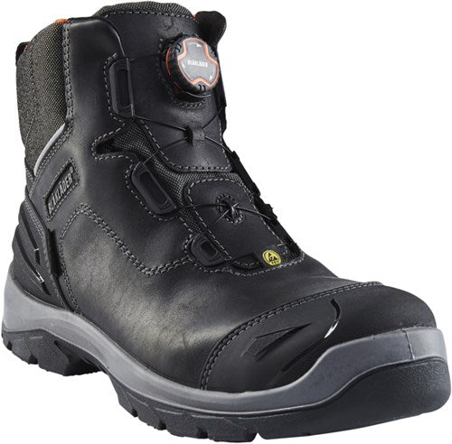 Blåkläder veiligheidsschoen 2455 s3 hoog boa | zwart oranje | maat 42 - 00.183.009.42