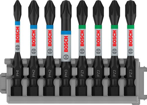 Bosch accessoires impact power bit 50mm, 8x