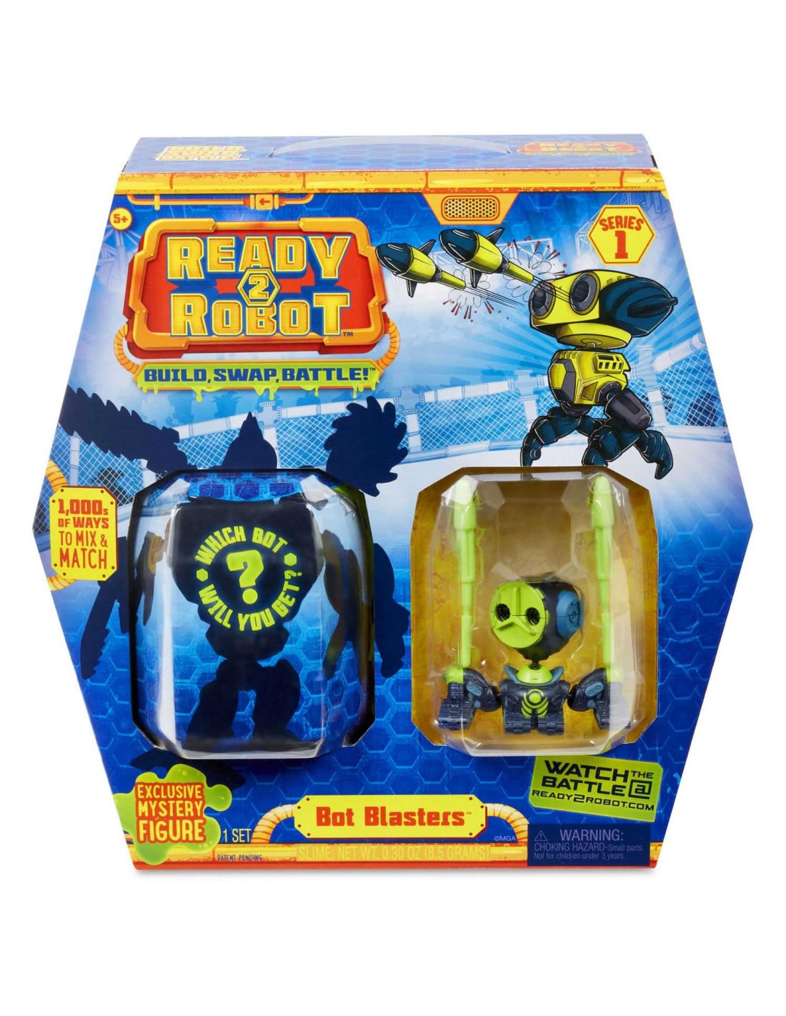 Brandunit ready 2 robot bot blasters groen