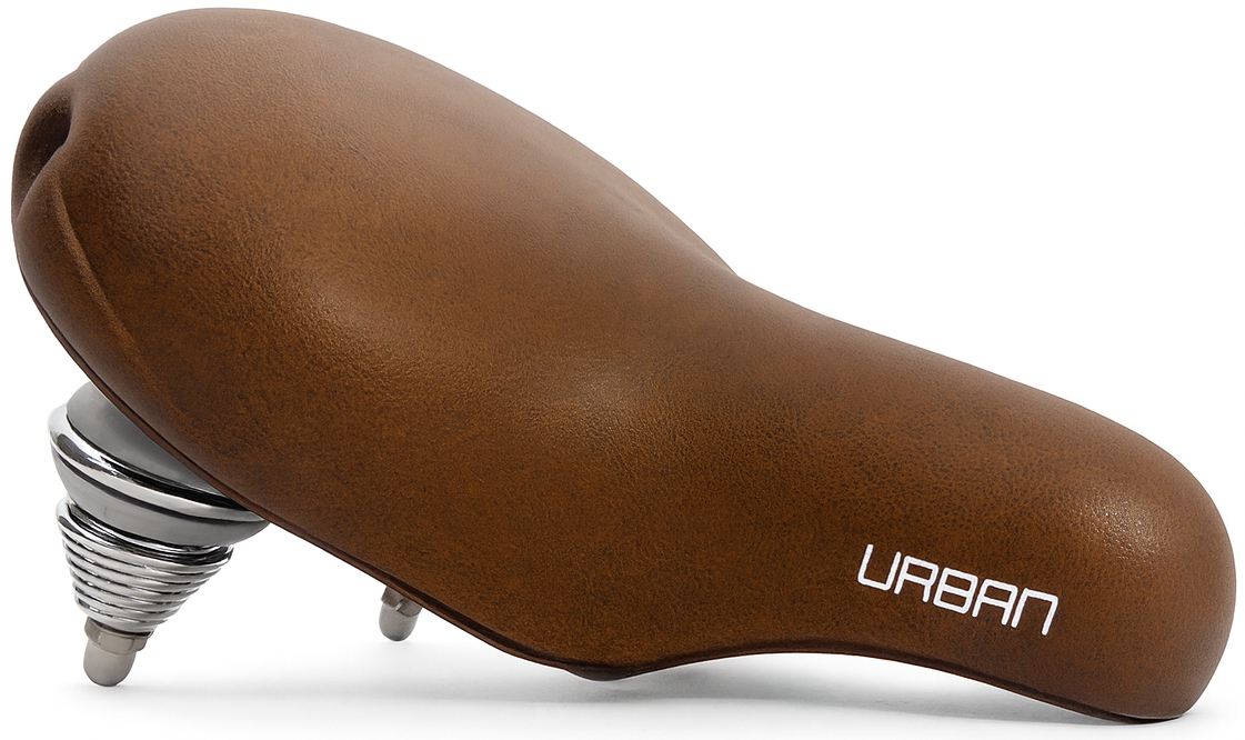Fietszadel Urban XL - mat donkerbruin