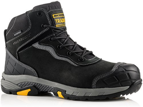 Buckbootz werkschoen blitz s3 zwart | zwart | maat 37 - 5055138025741
