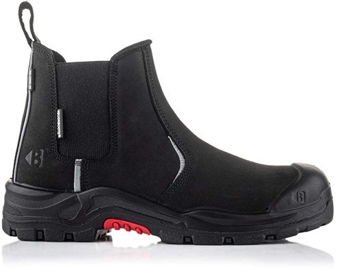 Buckbootz werkschoen nubuckz instapper nkz101blk s3s 2.0 | zwart | maat 46 - 5055138022993