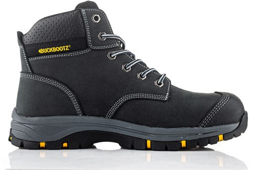 Buckbootz werkschoen wizardz wizl1blk s3s | zwart | maat 44 - 5055138024270
