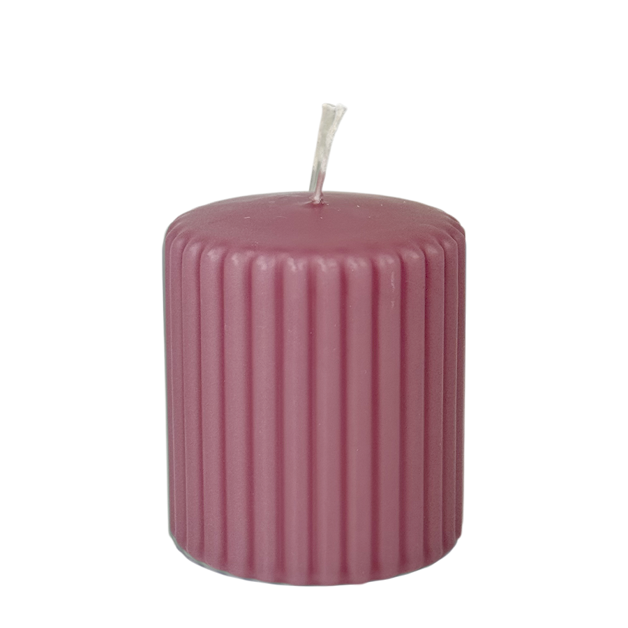 Candra stompkaars ribbel roze 80 68mm