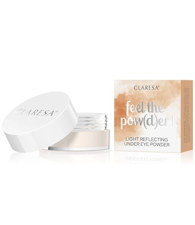 Claresa feel the pow(d)er! light reflecting under eye powder 6gr.