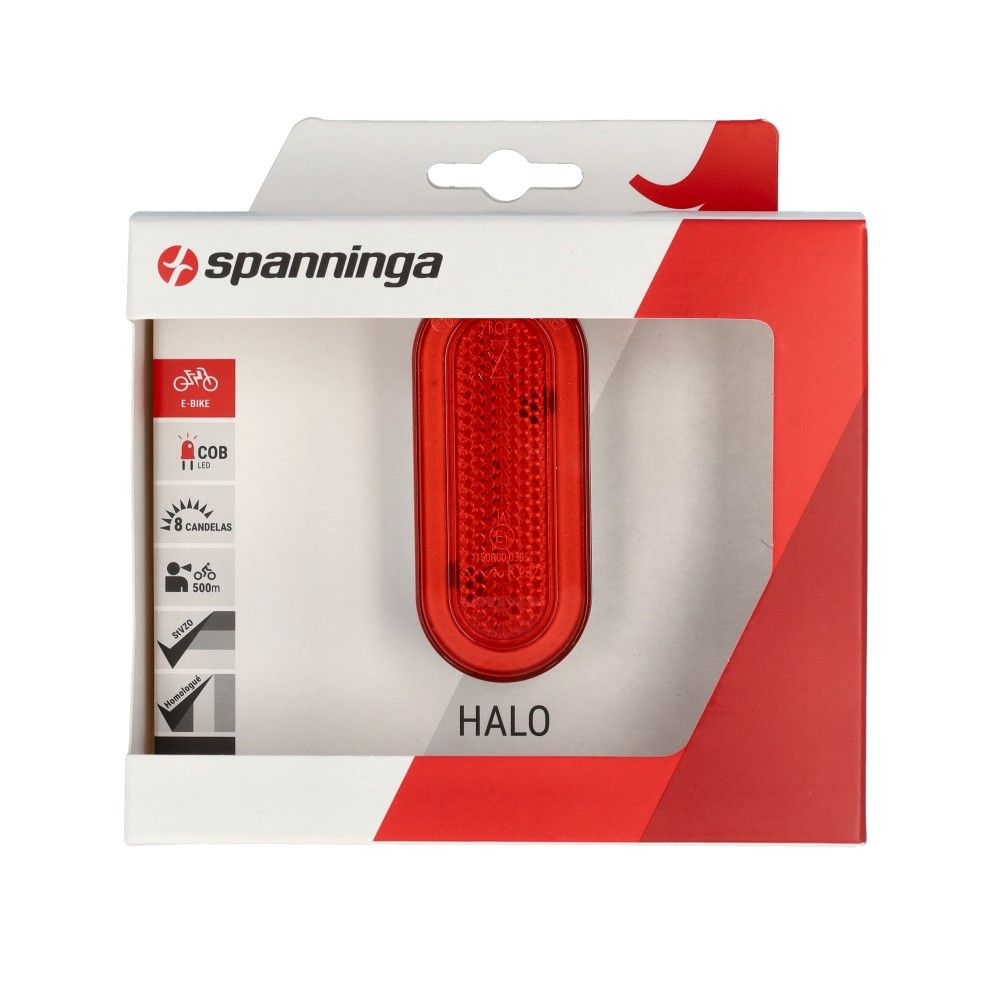 Spanninga metaal b.v. spanninga e-bike spatbord achterlicht halo guard xe 6-48vdc.