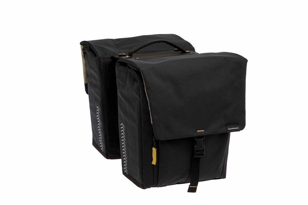 Newlooxs new looxs dubbele tas tulum mik 2.0 32l rpet zwart