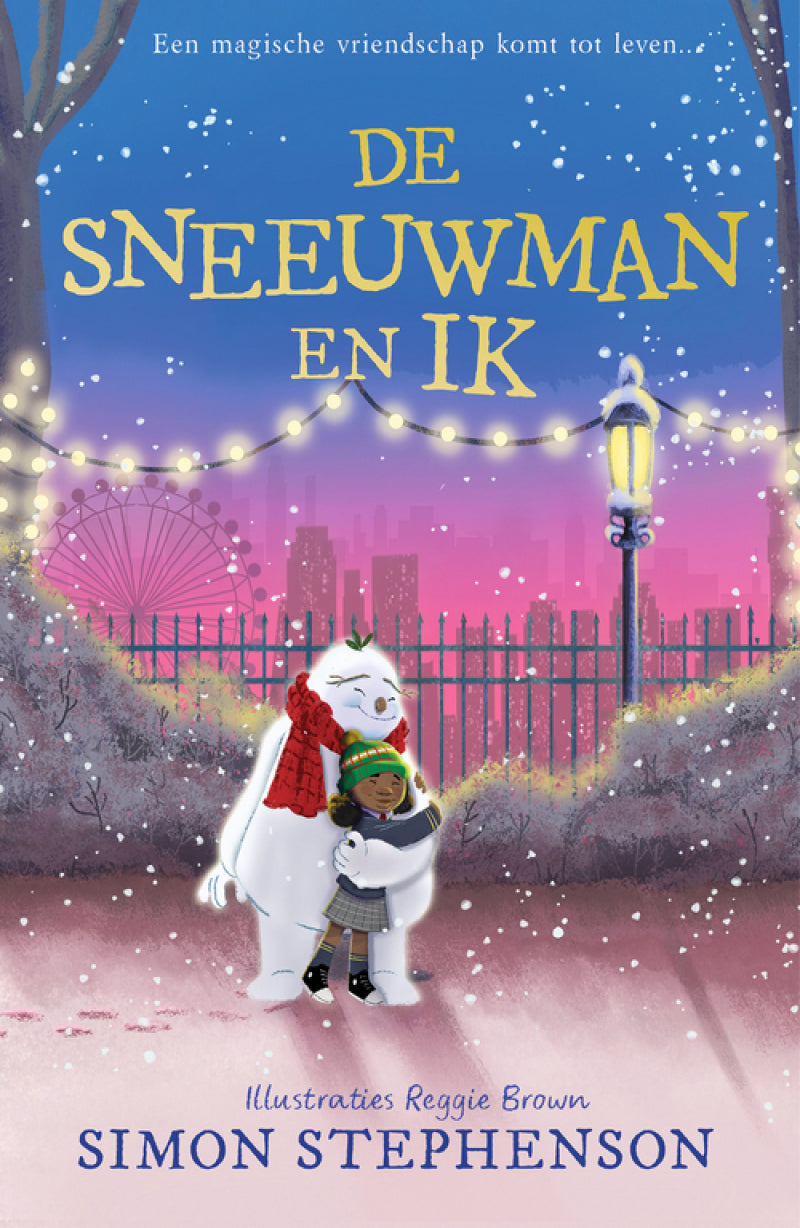 De fontein de sneeuwman en ik