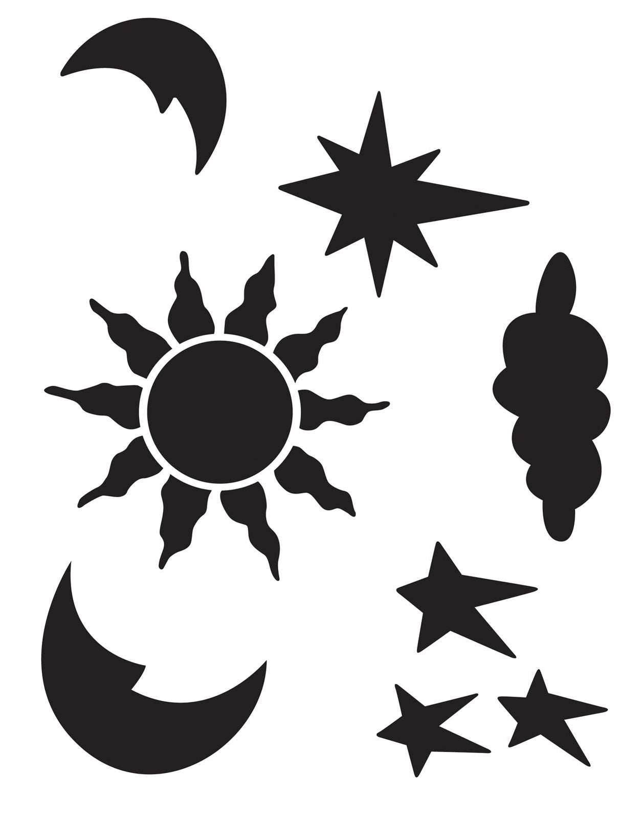 Delta • stencil mania x1 celestial.