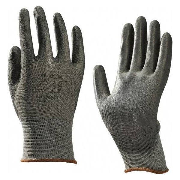 Baten trading company nylon handschoen polyester pu gecoat zwart m