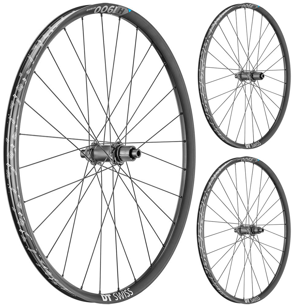Dt swiss h 1900 spline® 27.5 30mm cl boost rear wheel | sram xd