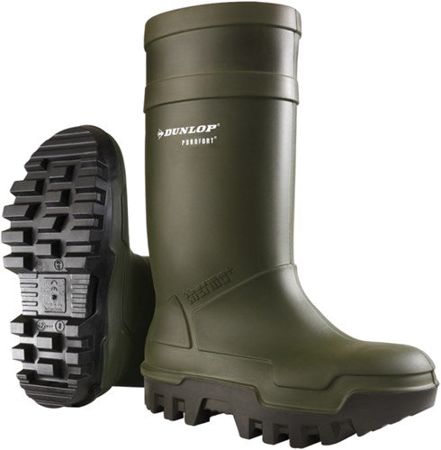 Dunlop c662933 thermo + purofort s5 full safety groen - maat 39 40 (uk6) - 15.032.047.06