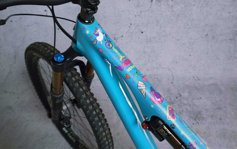 Dyedbro unicorn frame protector kit