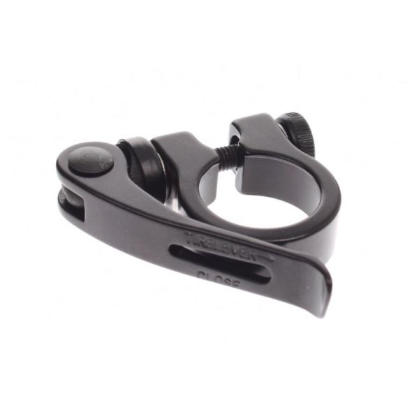 Ergotec zadelpenklem scq-050 ø34.9 mm met snelspanner - zwart