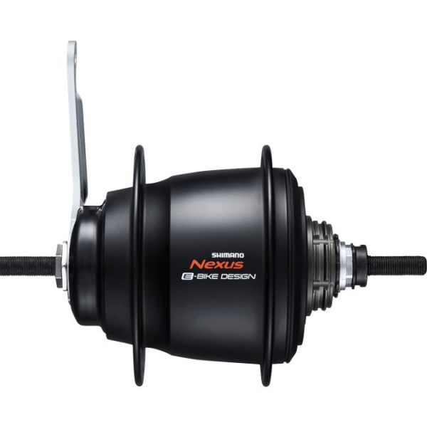 Versnellingsnaaf Shimano Nexus 5 SG-C7000-5 met terugtraprem - 36 gaats - zwart