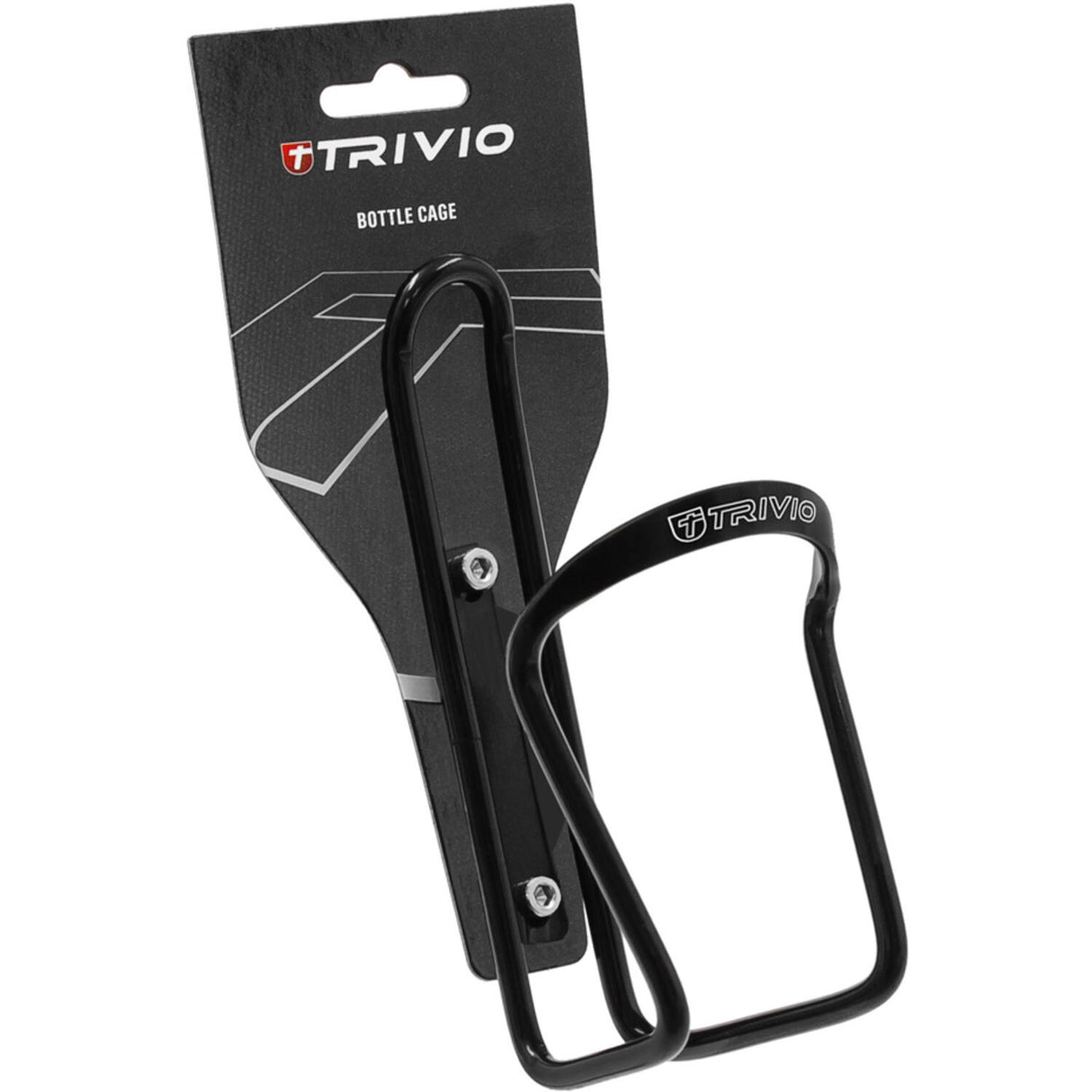 Trivio - bidonhouder aluminium zwart 5mm