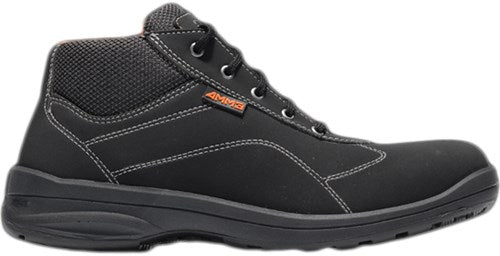 Emma safety footwear emma werkschoen anouk hoog s3 | zwart (d) | maat 39 - 11.148.003.05