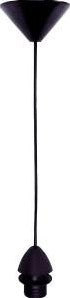 Enzo snoerpendel zwart 80 cm 5473820