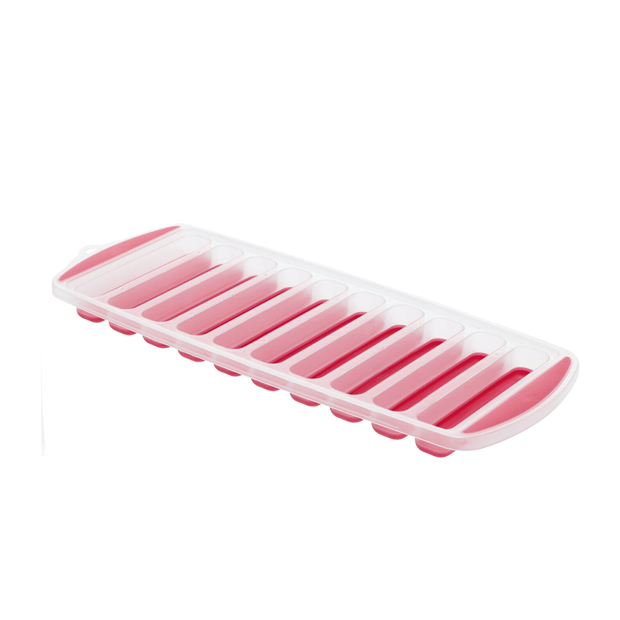 Excellent houseware ijsblokjesvorm staaf rood