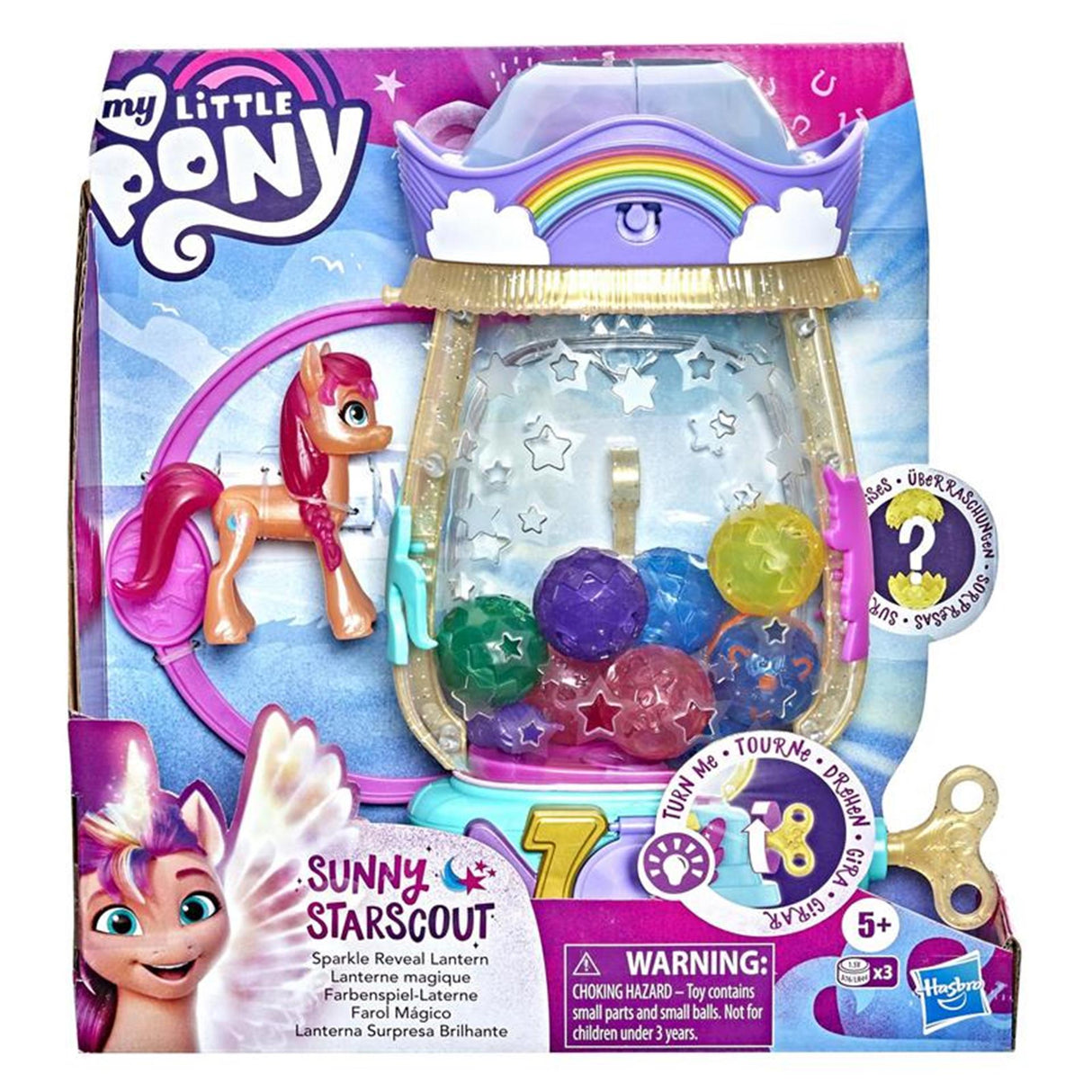 Hasbro my little pony sunny's lantaarn - speelfiguur
