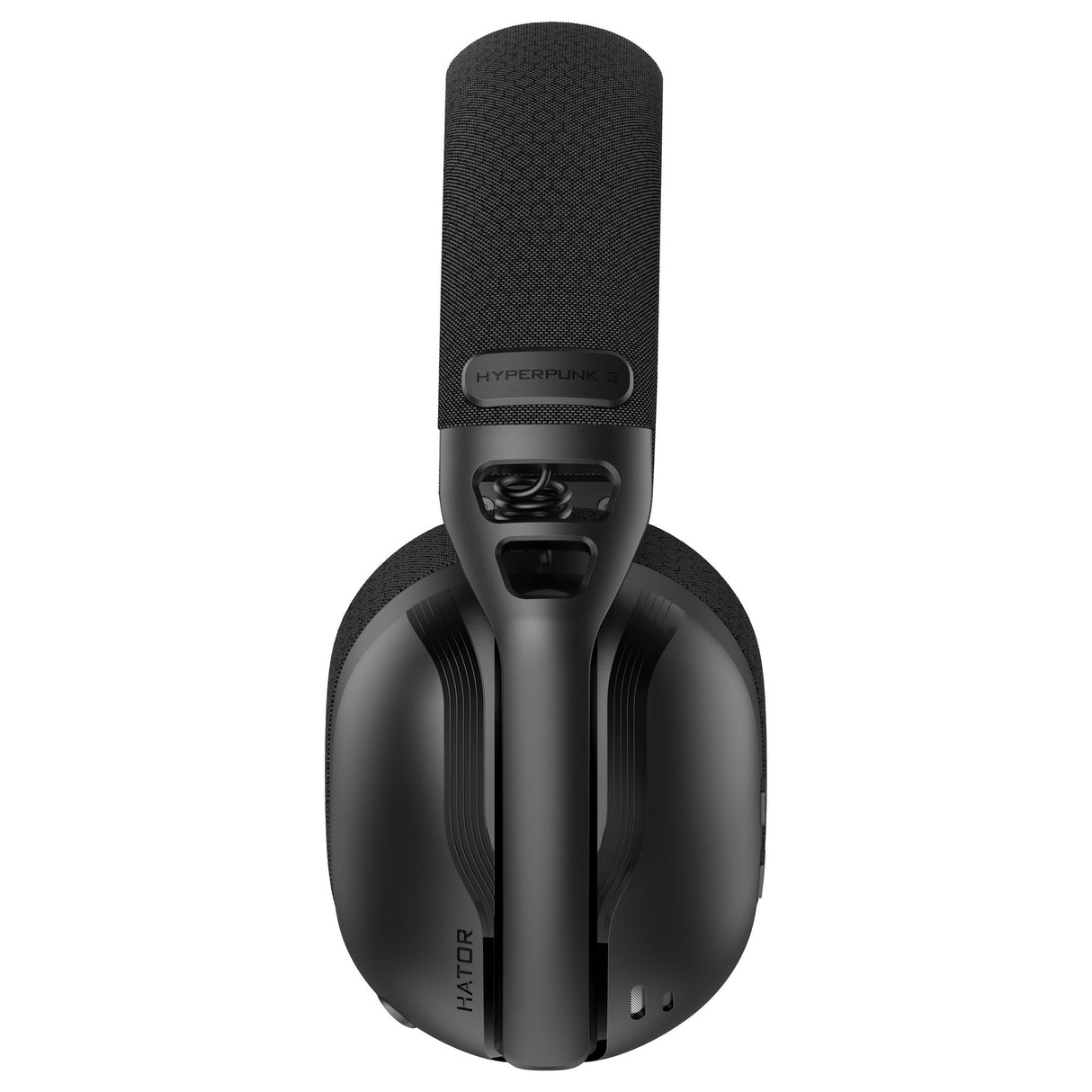 Hator hyperpunk 3 usb over-ear gaming headset (zwart, virtual 7.1 surround sound, usb-a usb-c bluetooth)