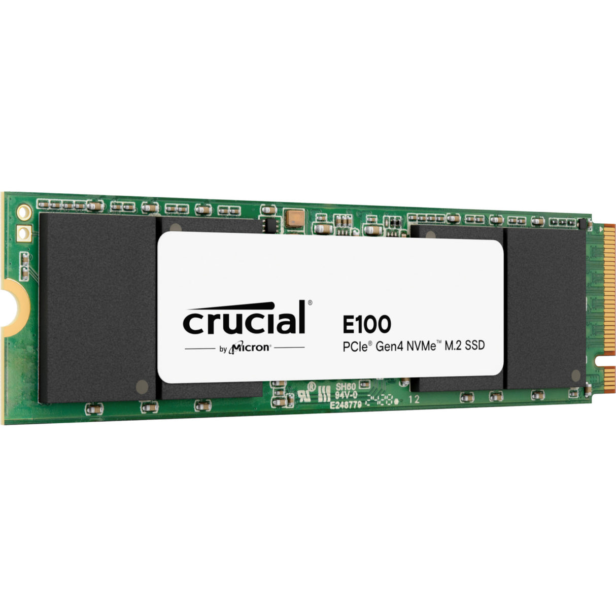 Crucial e100 2 tb ssd (pcie 4.0 x4, nvme, m.2 2280)