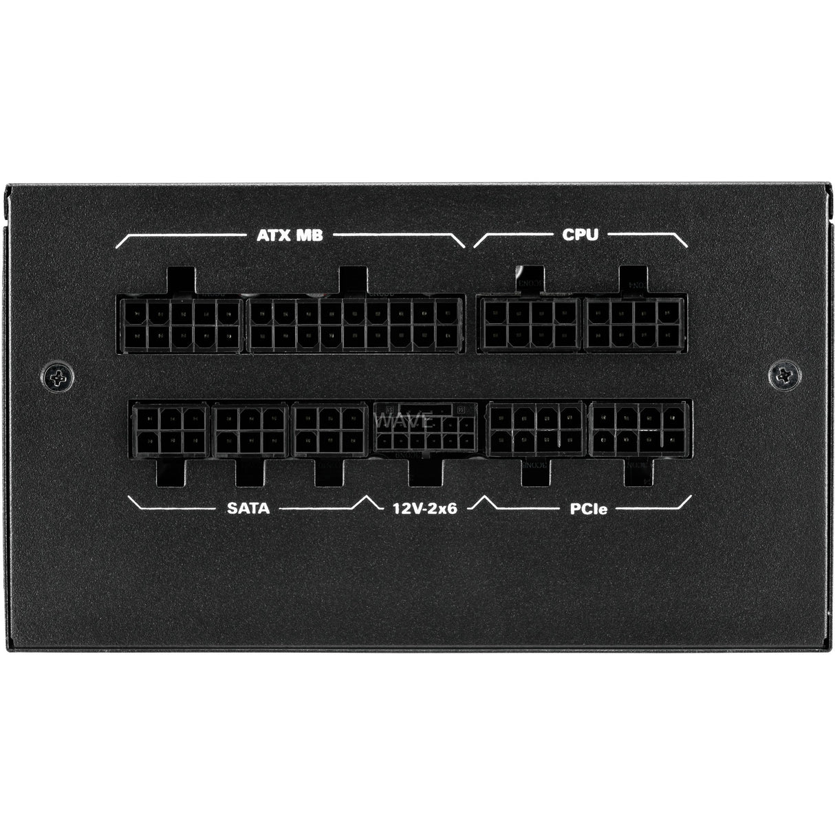 Sharkoon rebel p20 modulaire 1000 watt voeding (zwart, 1x 12vhpwr, 4x pcie)
