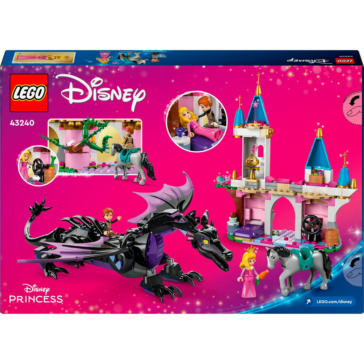 Lego ǀ disney princess maleficent in drakenvorm - 43240